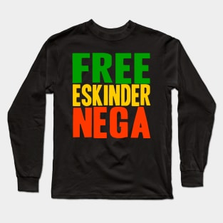 Free Eskinder Nega Long Sleeve T-Shirt